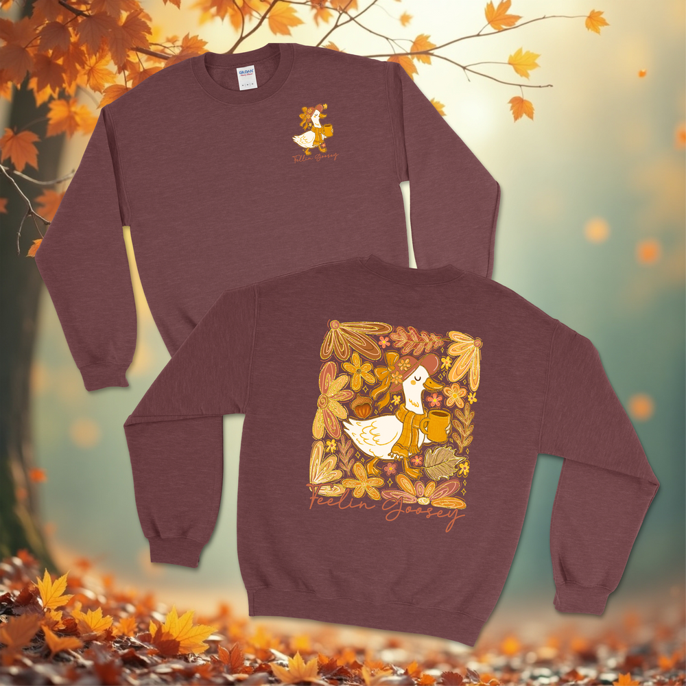 Feelin' Goosie Fall Shirt - Premium Shirts and Tanks from Pat's Monograms - Just $18.95! Shop now at Pat's Monograms