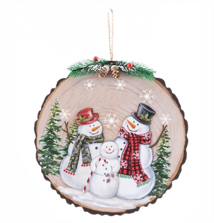 Snowman Lit Ornaments - Premium Christmas Ornament from Oak Street Wholesale - Just $9.95! Shop now at Pat's Monograms