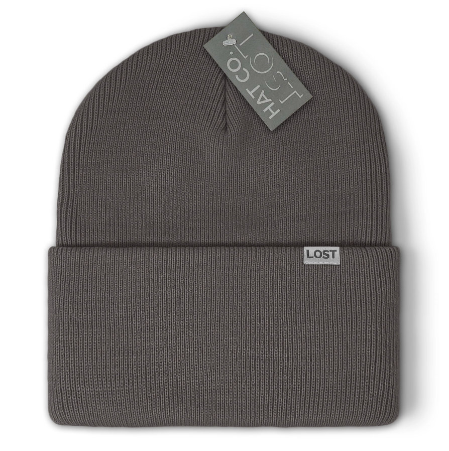 Cold Front Solid Beanies - Premium Headwear from Lost Hat Co. - Just $14! Shop now at Pat's Monograms