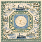 The Mahjestic South Mahjong Mat — Art Edition — Preorder - Premium Mahjong from Told in Tiles - Just $80! Shop now at Pat's Monograms