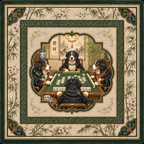 The Jade Parlor — Bernese Mountain Dog Mahjong Mat | Paws & Tiles Collection - PREORDER - Premium Mahjong from Told in Tiles - Just $80! Shop now at Pat's Monograms