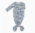 Watercolor Camo Knotted Gown - Premium Baby Sleepwear from Goosies - Just $29.95! Shop now at Pat's Monograms
