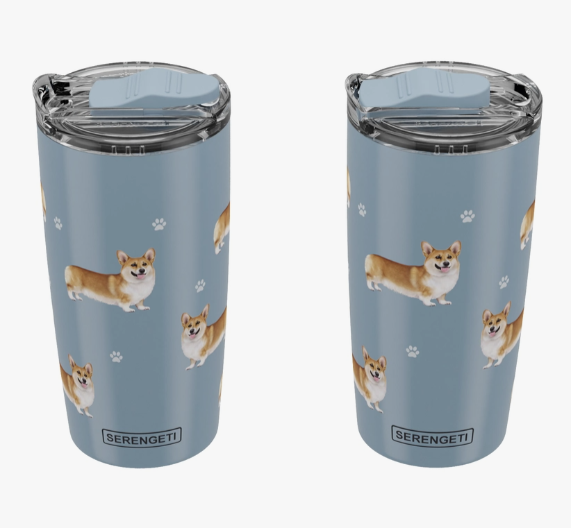 Welsh Corgi SERENGETI Ultimate 3D Tumbler - Stainless Steel - Premium Tumblers from E&S Pets - Just $27.95! Shop now at Pat's Monograms