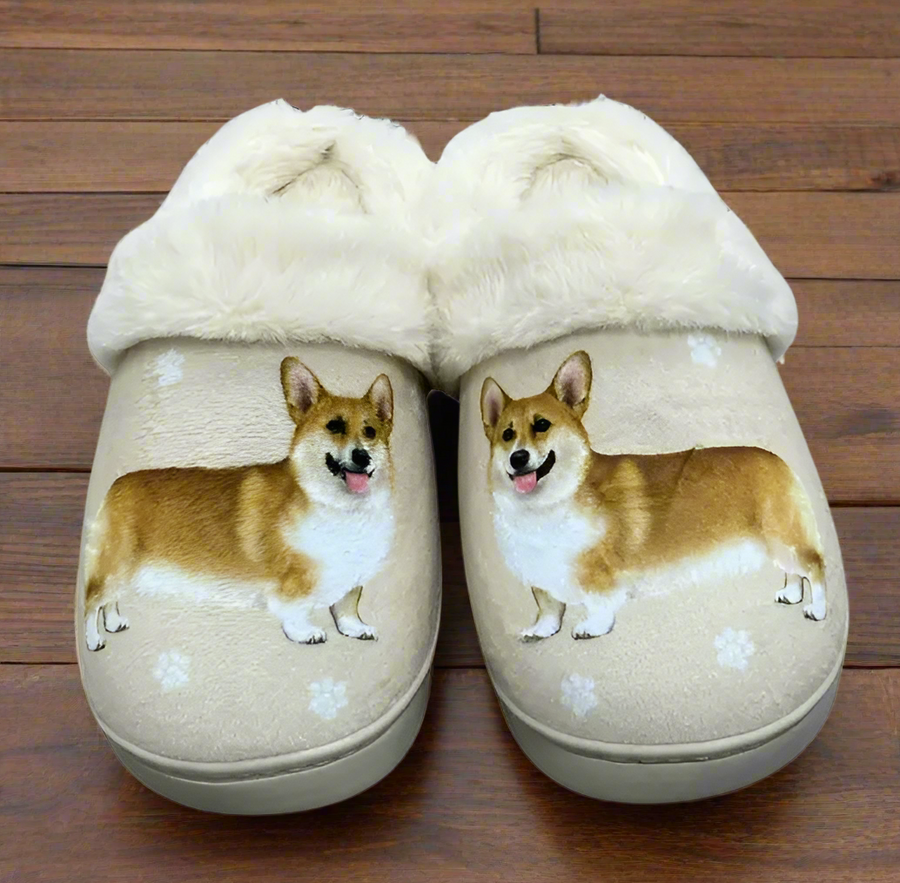 Welsh Corgi Snuggs Slippers - Premium Slippers from E&S Pets - Just $24.95! Shop now at Pat's Monograms