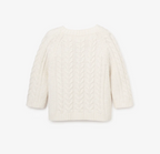 Horseshoe Cable Knit Sweater - Premium Infant Wear from Elegant Baby - Just $46! Shop now at Pat's Monograms