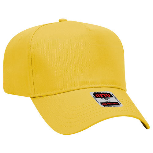 Otto 5 Panel 31- - Mid Profle Vintage Cotton/Twill Baseball Cap - Premium Hat from Otto Caps - Just $7.50! Shop now at Pat's Monograms