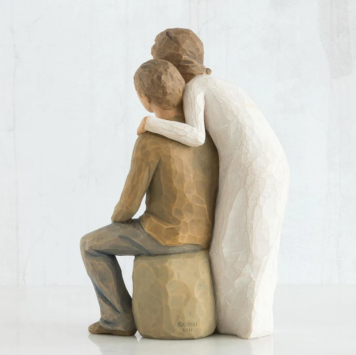 You and Me (lighter skin tone) - Premium Figurines from Willow Tree - Just $49.95! Shop now at Pat's Monograms