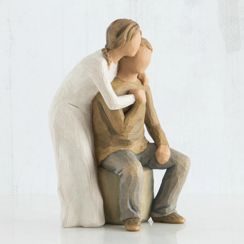 You and Me (lighter skin tone) - Premium Figurines from Willow Tree - Just $49.95! Shop now at Pat's Monograms