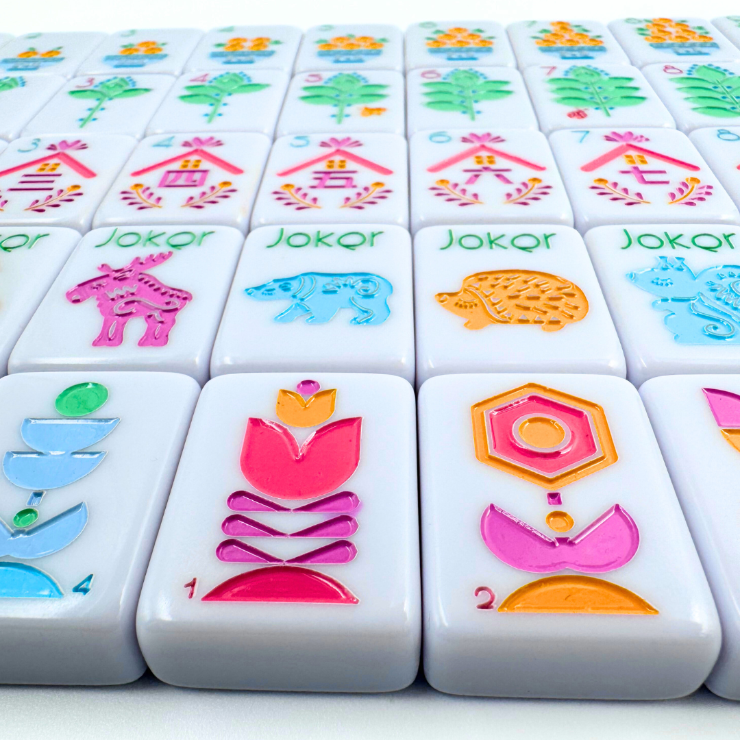 THE SCANDINAVIAN FOLK ART SERIES | Mahjong with Nordic Style — My Fair Mahjong