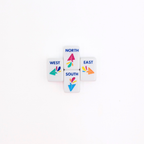 MINI TRAVEL MAHJONG  |  Mini Anywhere Series  |  White - Premium Mahjong from My Fair Mahjong - Just $195.95! Shop now at Pat's Monograms