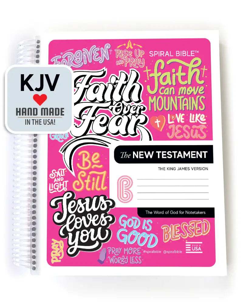 Spiral Bible™ - KJV New Testament - For Girls - Premium Bible from Spiral Bible - Just $54.95! Shop now at Pat's Monograms
