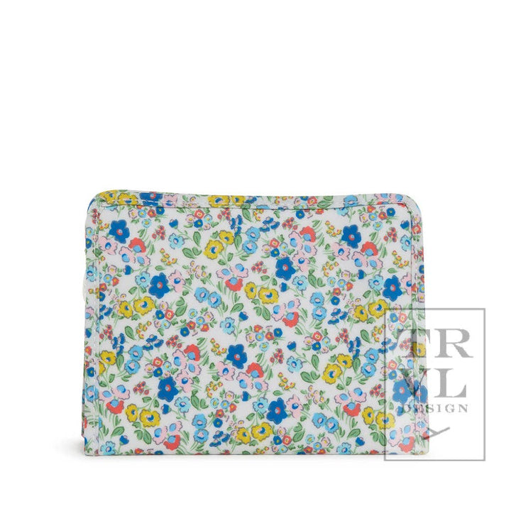 Roadie Medium - Posies Zip Bag - Premium travel bag from TRVL Design - Just $28.95! Shop now at Pat's Monograms