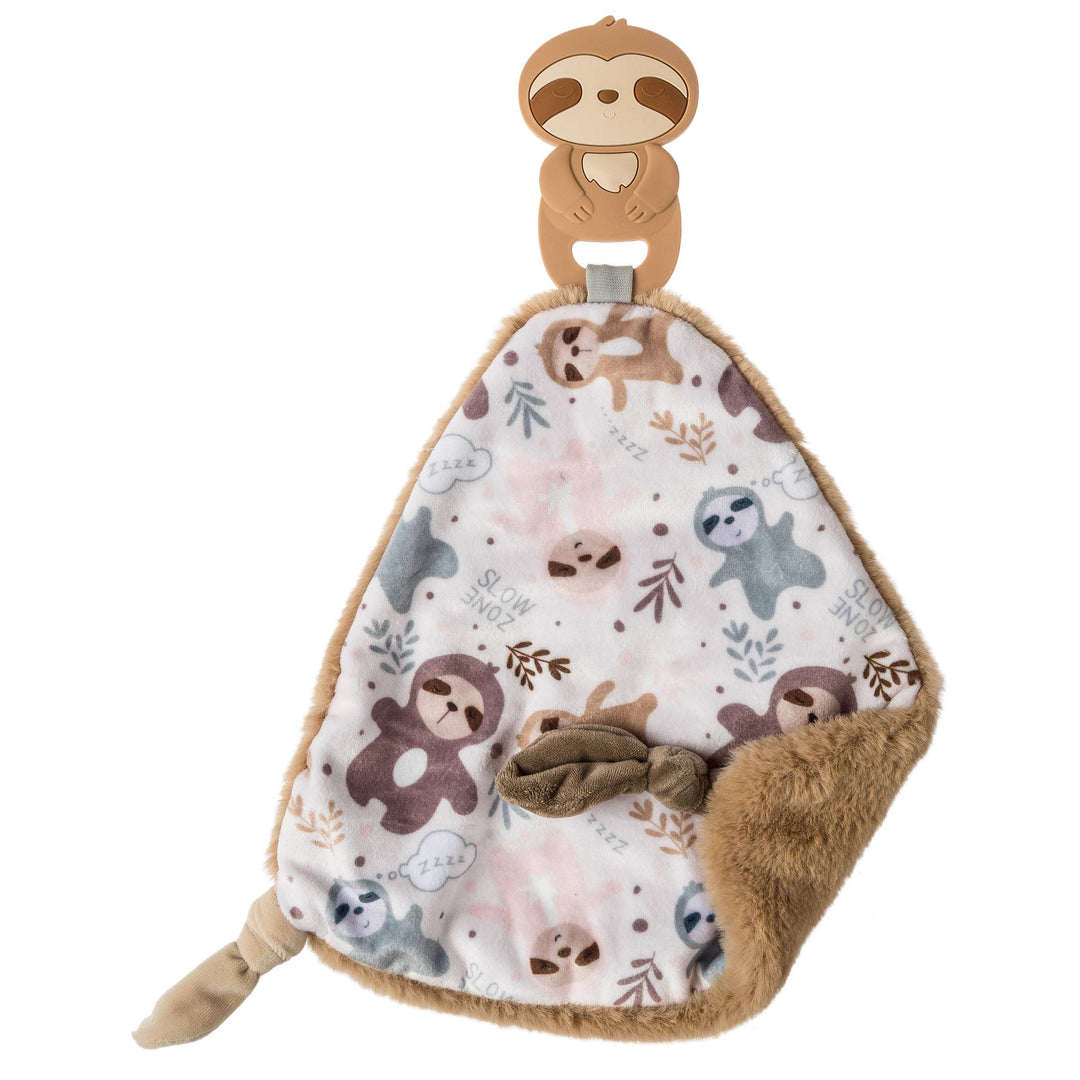 Chewy Crew Sloth Teether Lovey - Premium Baby Accessories from Mary Meyer - Just $19.95! Shop now at Pat's Monograms