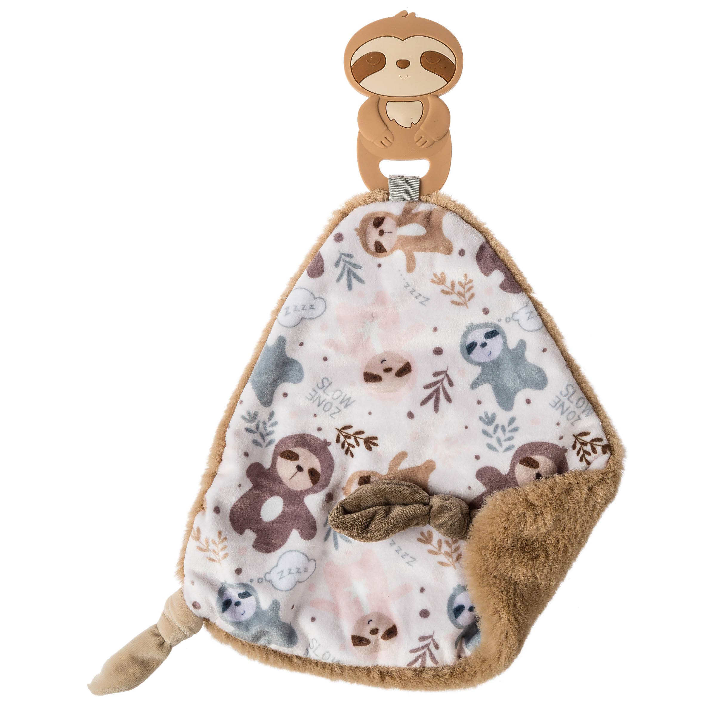 Chewy Crew Sloth Teether Lovey - Premium Baby Accessories from Mary Meyer - Just $19.95! Shop now at Pat's Monograms