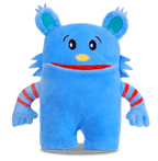 Blue Monster Tooth Fairy Pillow Stuffed Animal Plush Toy - Premium stuffed animals from The Tooth Brigade - Just $15.95! Shop now at Pat's Monograms