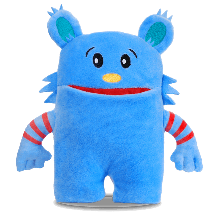 Blue Monster Tooth Fairy Pillow Stuffed Animal Plush Toy - Premium stuffed animals from The Tooth Brigade - Just $15.95! Shop now at Pat's Monograms