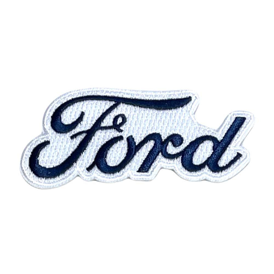 Patch - Ford Script - Premium hat patch from Detroit Shirt Co. - Just $11.50! Shop now at Pat's Monograms