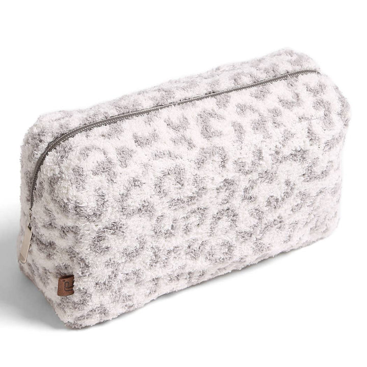 Large Leopard Print Luxury Soft Travel Pouch - Premium Cosmetic Bag from Fashion City - Just $19.95! Shop now at Pat's Monograms