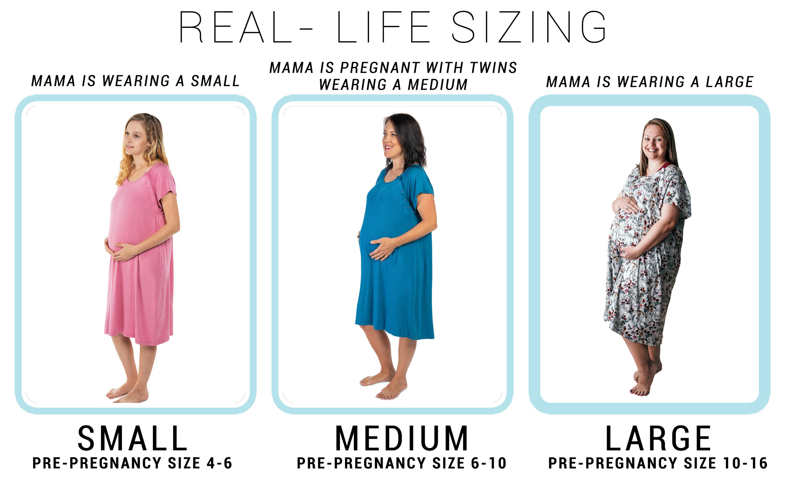 Floral Mommy Labor and Delivery/ Nursing Gown - Premium Maternity Clothing from Three Little Tots - Just $36.95! Shop now at Pat's Monograms