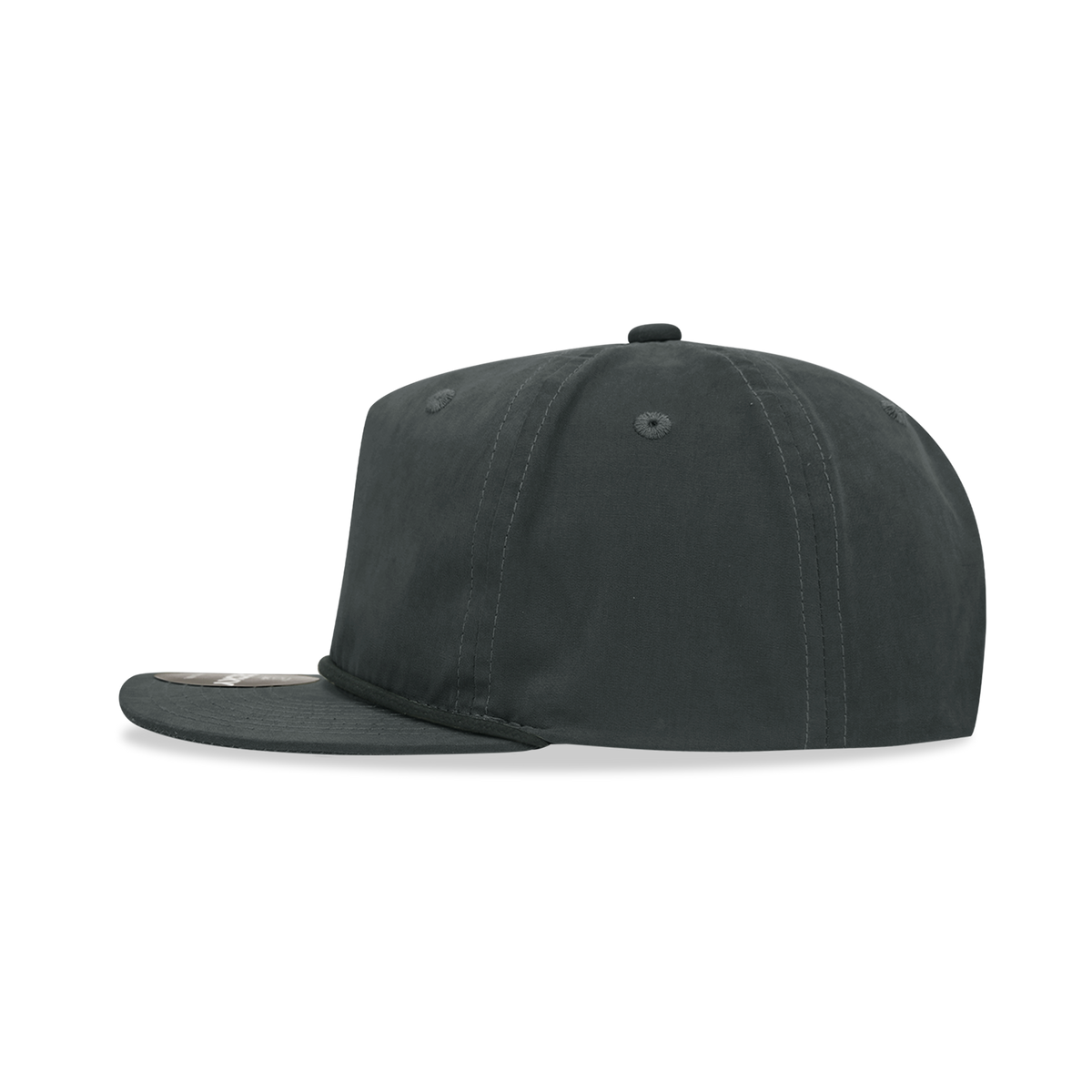 Decky 6032 Classic Rope Cap, 5 Panel Flat Bill Hat, Snapback — The Park Wholesale Caps