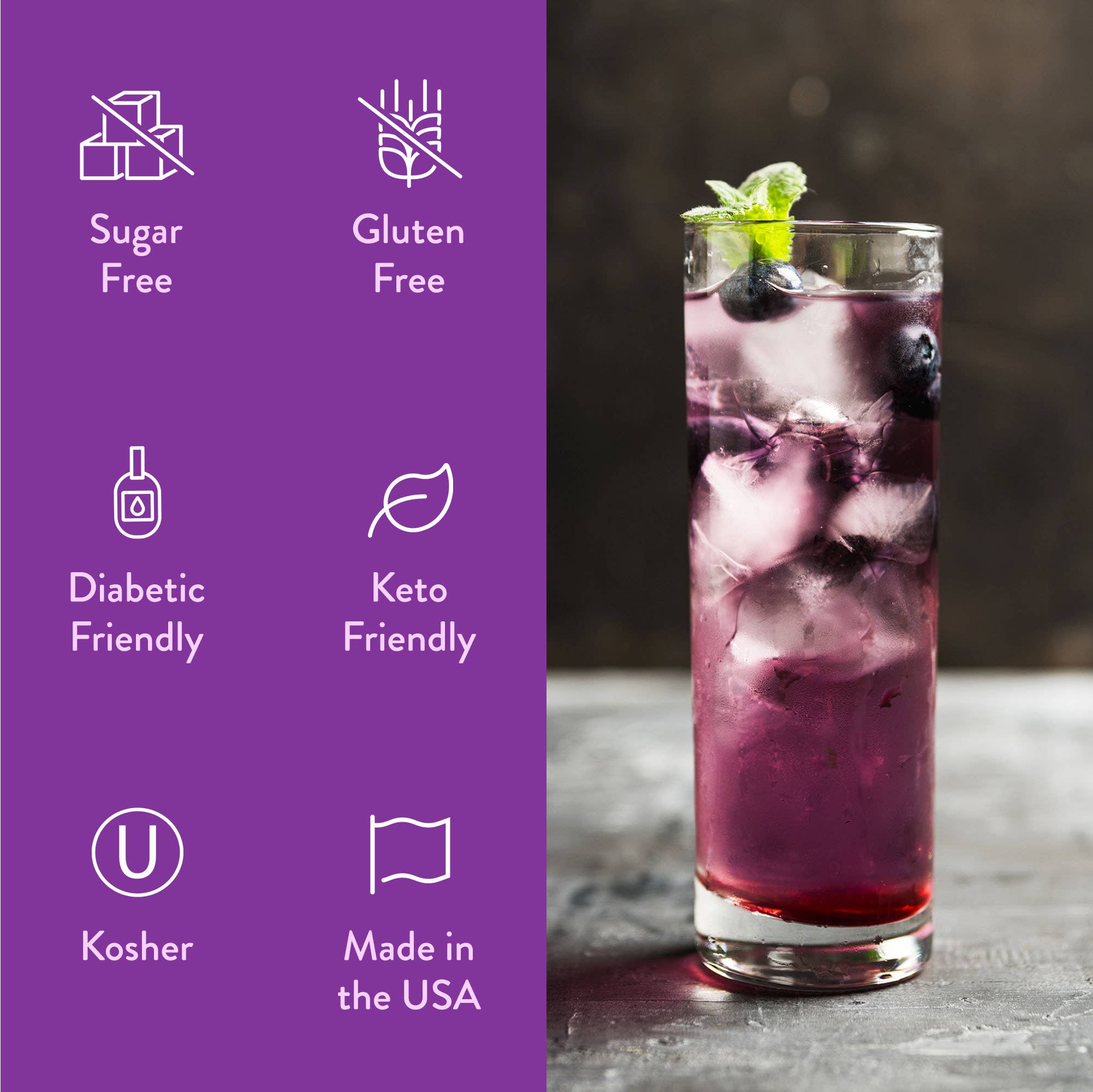 Sugar Free Blueberry Cobbler Syrup - Premium drink mix from Jordan's Skinny Mixes - Just $9.59! Shop now at Pat's Monograms