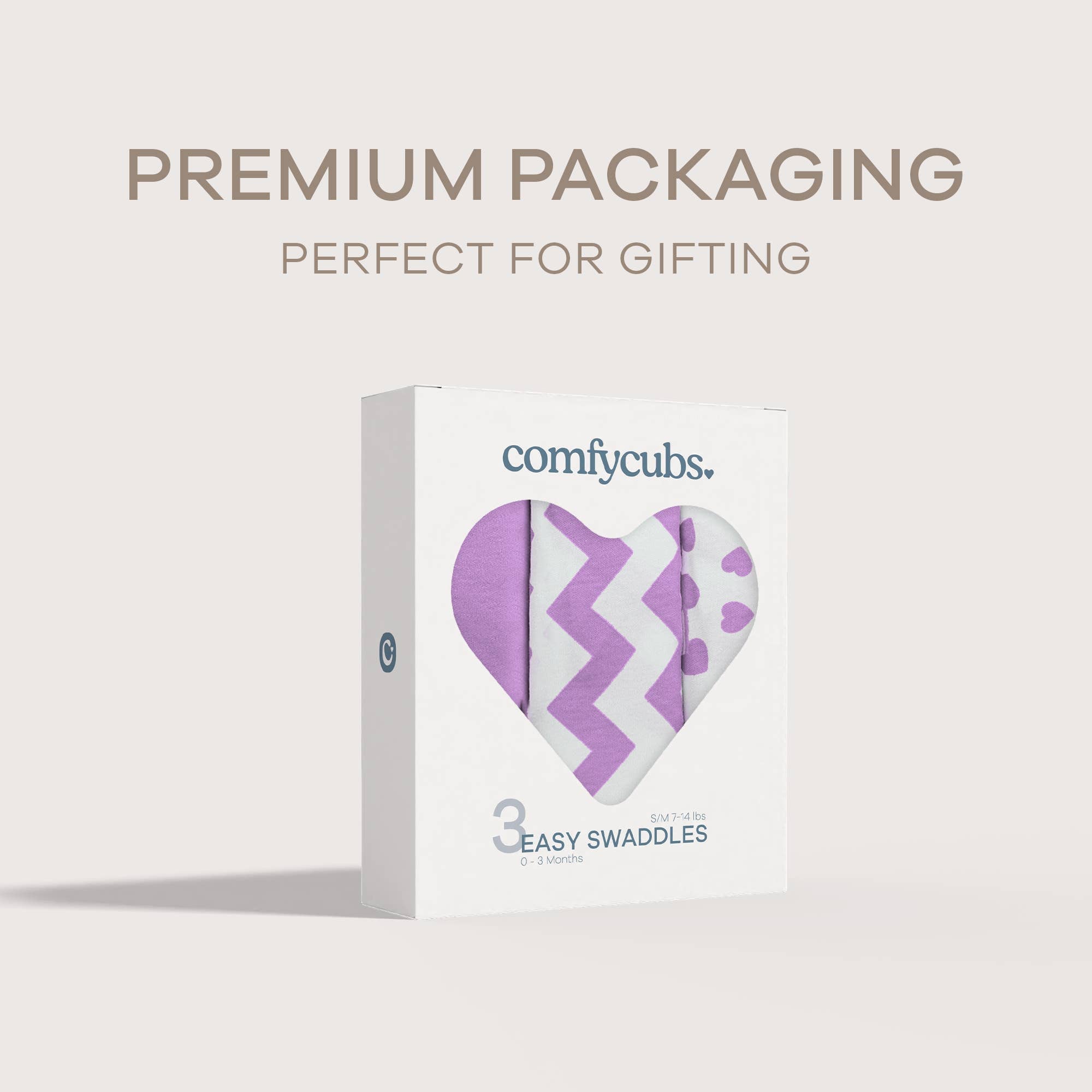 Baby Easy Swaddle Blankets - Premium Swaddle from Comfy Cubs - Just $19.95! Shop now at Pat's Monograms