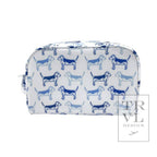 Stow It - Puppy Love Blue Dopp Kit Bag - Premium toiletry bags from TRVL Design - Just $29.95! Shop now at Pat's Monograms