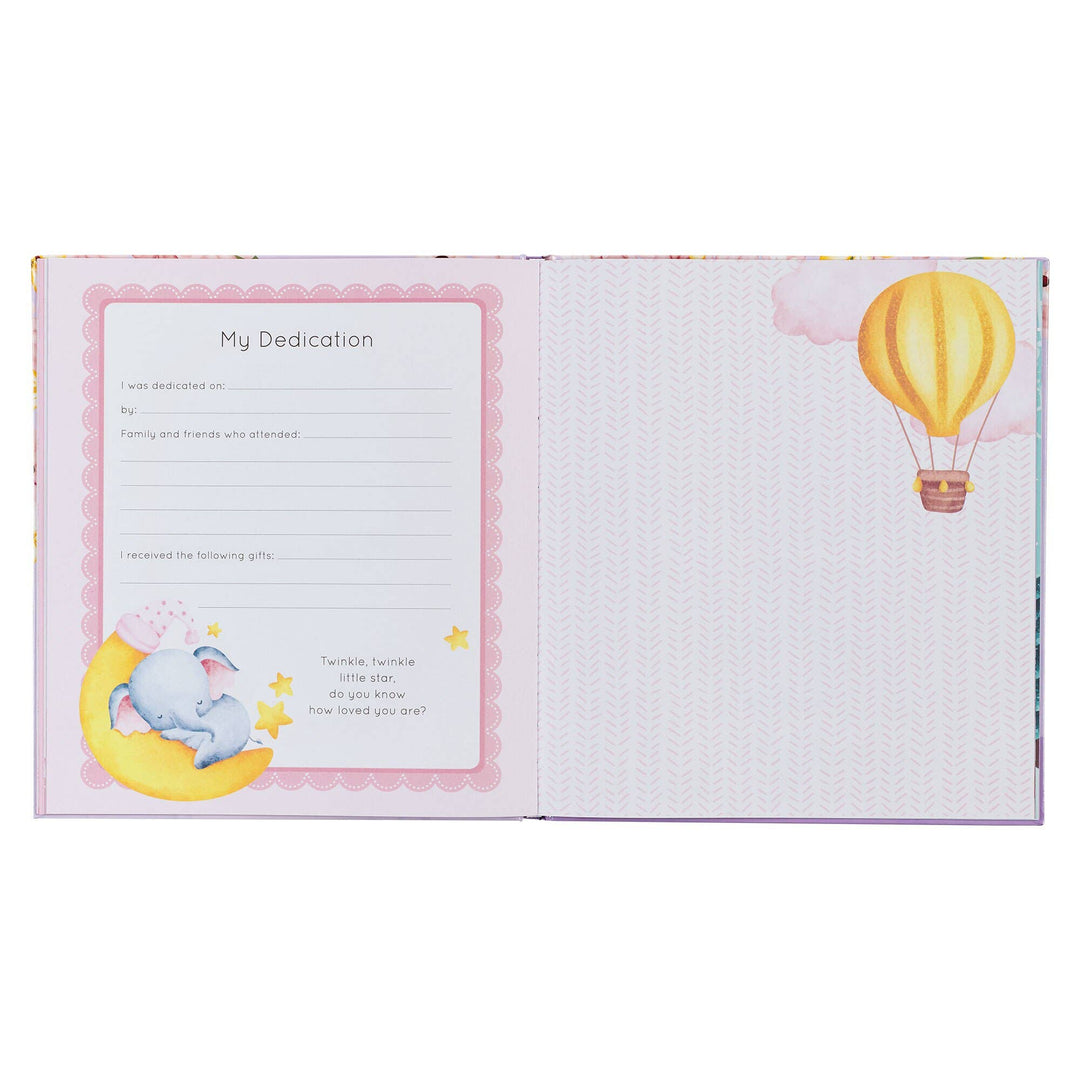 Baby Memory Book for Girls - Premium Christian Gift Items from Christian Art Gifts - Just $16.95! Shop now at Pat's Monograms