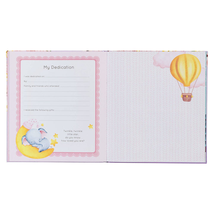 Baby Memory Book for Girls - Premium Christian Gift Items from Christian Art Gifts - Just $16.95! Shop now at Pat's Monograms