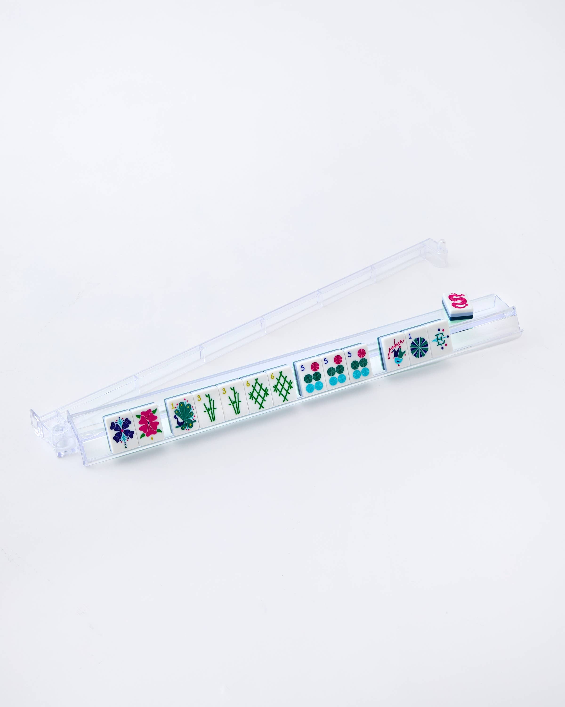 Clear Acrylic Rack and Pusher Set - Premium Mahjong from Oh My Mahjong - Just $64.95! Shop now at Pat's Monograms