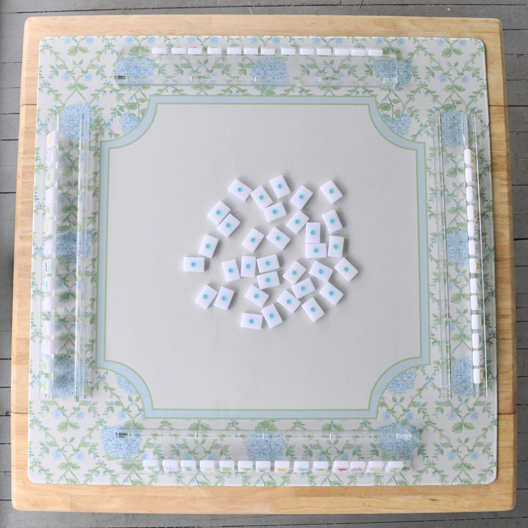 June Bride Bouquet Mat - Premium Mahjong from Middle & Main Mahjong - Just $58! Shop now at Pat's Monograms