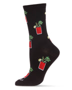 Bloody Mary Delight Bamboo Blend Crew Sock - Premium Socks from Infinity Classics International Inc. - Just $9.95! Shop now at Pat's Monograms