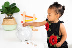 Polka Dot Piggy Bank - Premium Gifts from Pearhead - Just $21.95! Shop now at Pat's Monograms