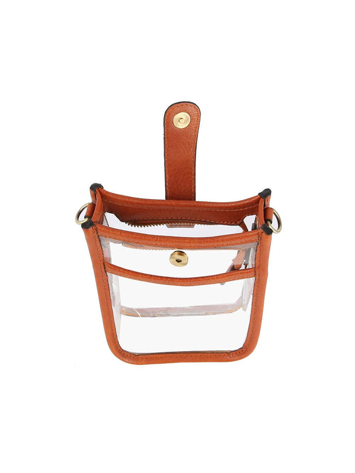 Clear Crossbody Sling - Premium handbag from Handbag Factory Corp - Just $32.95! Shop now at Pat's Monograms