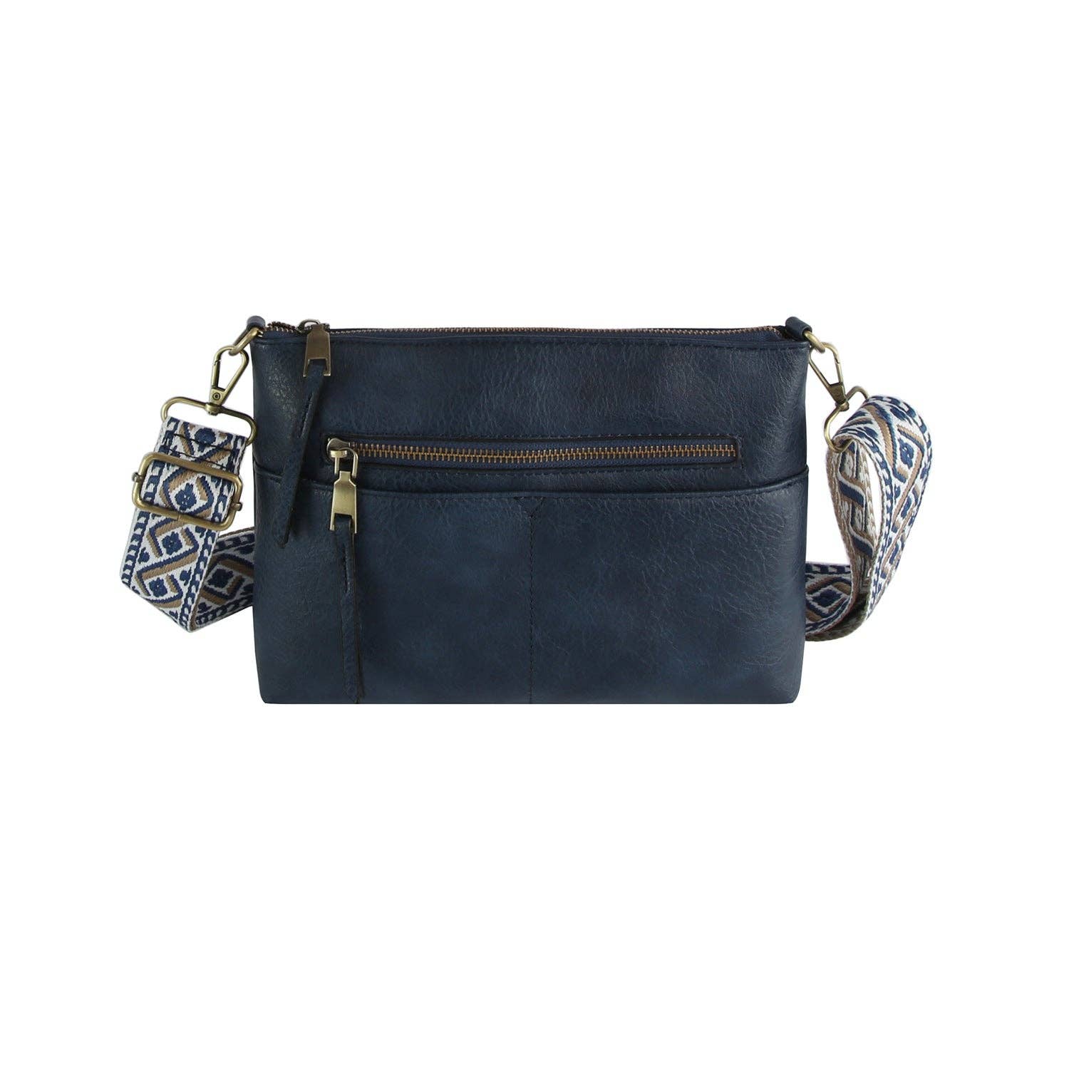 Boxy Rectangular Guitar Strap Crossbody Bag - Premium handbag from Handbag Factory Corp - Just $36.95! Shop now at Pat's Monograms