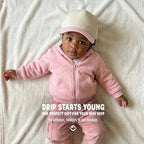 Kids Two Tone Vintage Cap - Light Pink/Beige - Premium Trucker Cap from Funky Junque - Just $15.95! Shop now at Pat's Monograms