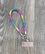 KEYCHAIN RHINESTONE WRIST STRAP PHONE HOLDER - Premium Accessories from DESHENG ENTERPRISE - Just $10.95! Shop now at Pat's Monograms