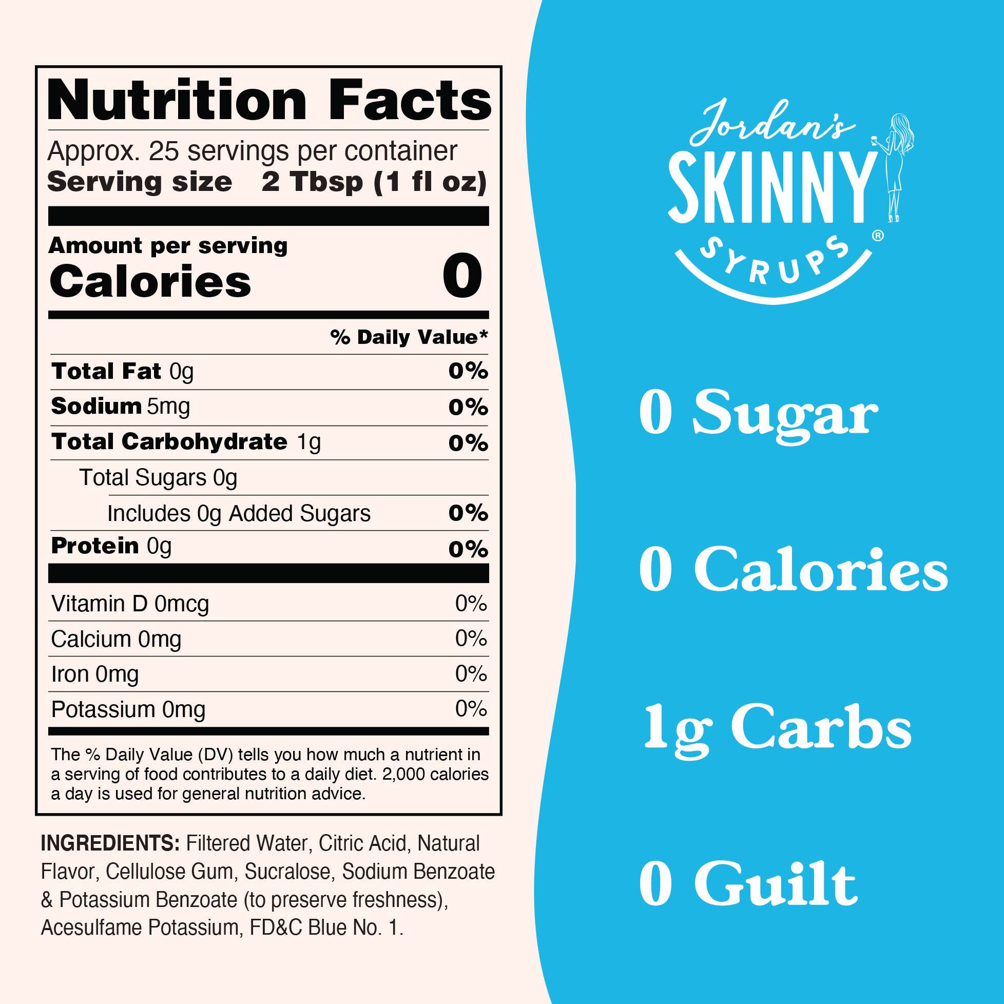 Sugar Free Sour Genie™ Syrup - Premium drink mix from Jordan's Skinny Mixes - Just $9.59! Shop now at Pat's Monograms