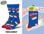 Ding Dongs - Crazy Socks - Mens Crew Folded - Premium socks from Crazy Socks - Just $8! Shop now at Pat's Monograms