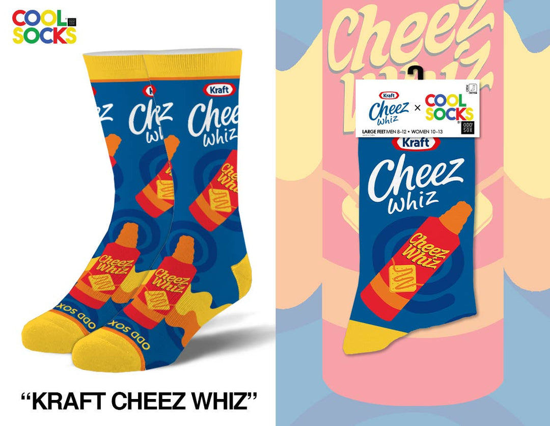 KRAFT CHEEZ WIZ - Mens - Premium Socks from Cool Socks - Just $13.95! Shop now at Pat's Monograms