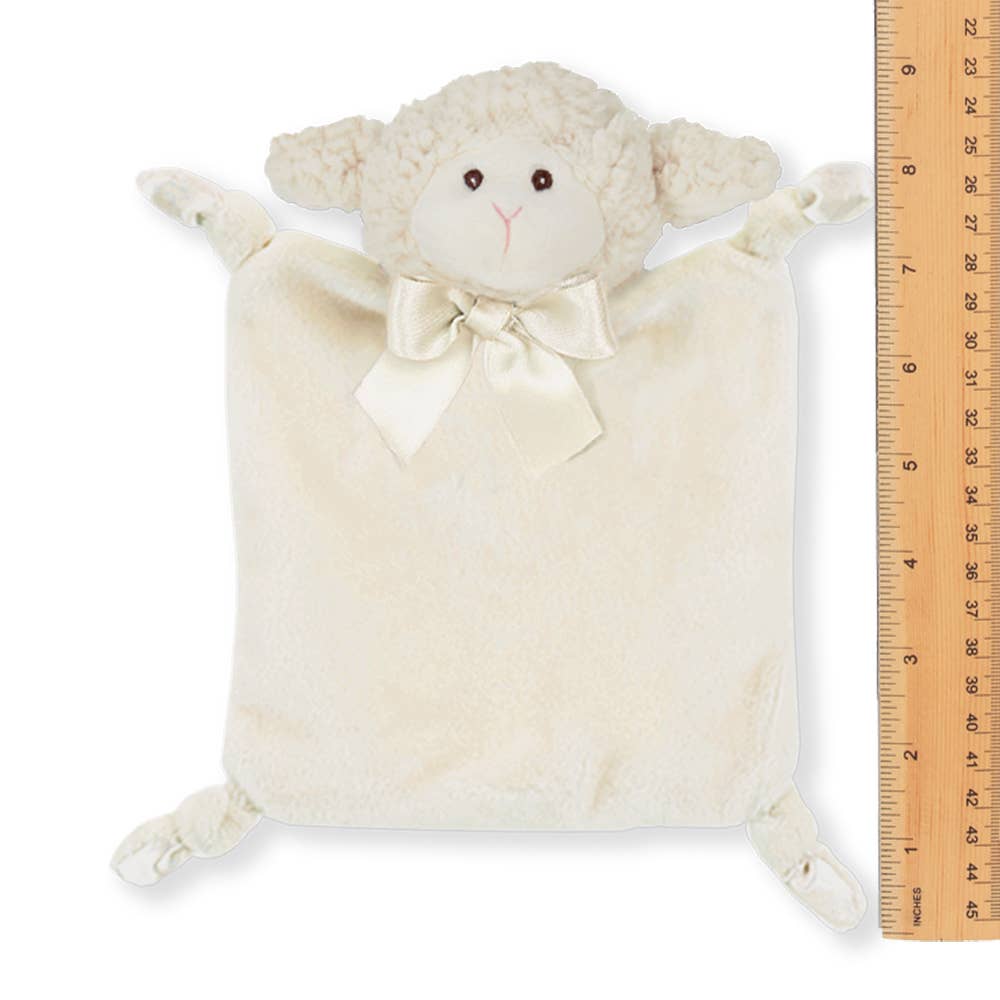 Wee Lamby Lamb Blankie - Premium Baby Soothers from Bearington Collection - Just $12.95! Shop now at Pat's Monograms