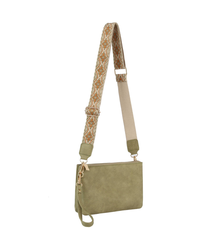 Small Guitar Strap Crossbody Vegan Purse - Premium handbag from Handbag Factory Corp - Just $39.96! Shop now at Pat's Monograms