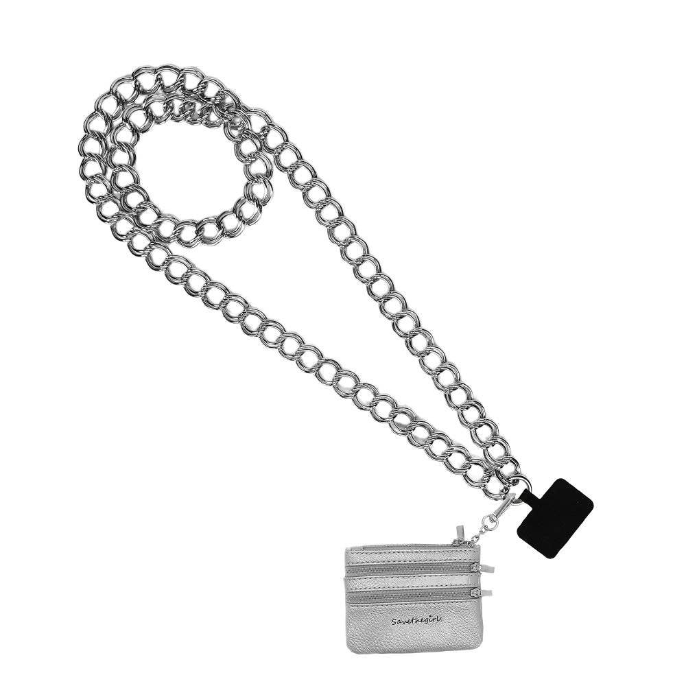 Clip & Go Double Link Chain w/Pouch - Premium Accessories from Save The Girls - Just $34.95! Shop now at Pat's Monograms