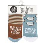 Poops I Did It Again Baby Sock Set - Premium socks from Primitives by Kathy - Just $11.50! Shop now at Pat's Monograms