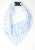 Blue Seersucker Scarf - Premium Pet Accessories from Dog Collar World - Just $9! Shop now at Pat's Monograms