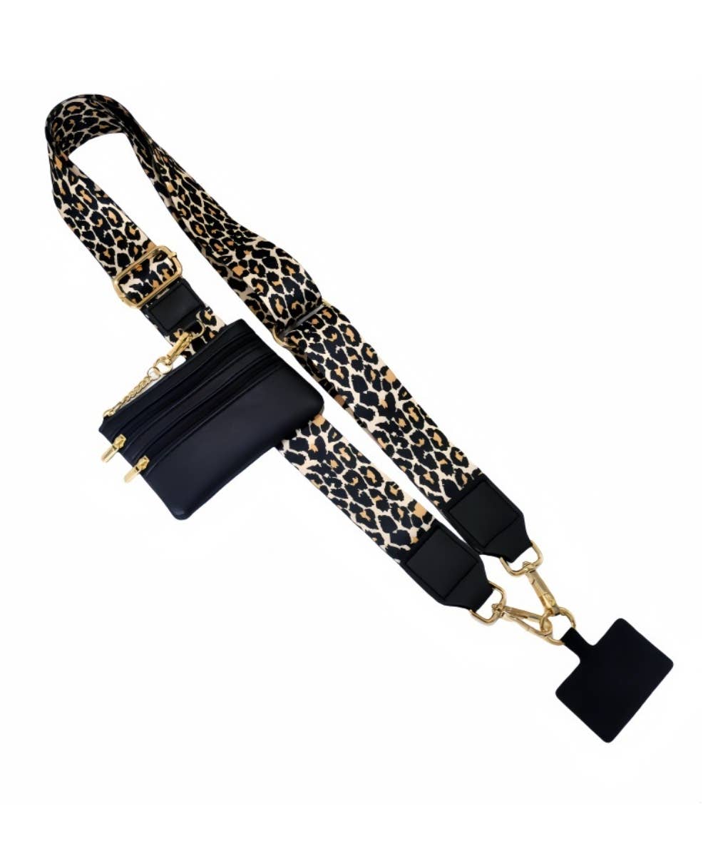 HANDBAG STRAP WITH ZIPPER POUCH PHONE HOLDER WRISTBAND - Premium Accessories from DESHENG ENTERPRISE - Just $19.95! Shop now at Pat's Monograms
