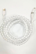 Clear Beaded Cord Phone Charger - Premium phone accessories from Nash Grey - Just $13.95! Shop now at Pat's Monograms
