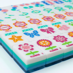 Crystal Prism Blue | Mahjong with Bold Angles and Vibrant Vibes - Premium Mahjong from My Fair Mahjong - Just $365! Shop now at Pat's Monograms