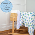 You Had Me At Hydrangea Baby Toddler Muslin Blanket - Premium Baby Blanket from LollyBanks - Just $29.95! Shop now at Pat's Monograms