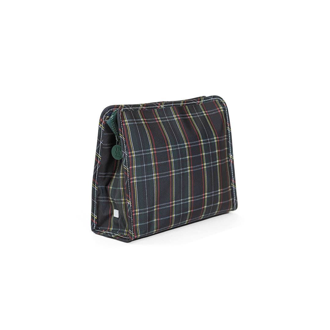 ROADIE LARGE Zip Pouch - CAMBRIDGE PLAID - Premium travel bag from TRVL Design - Just $32! Shop now at Pat's Monograms